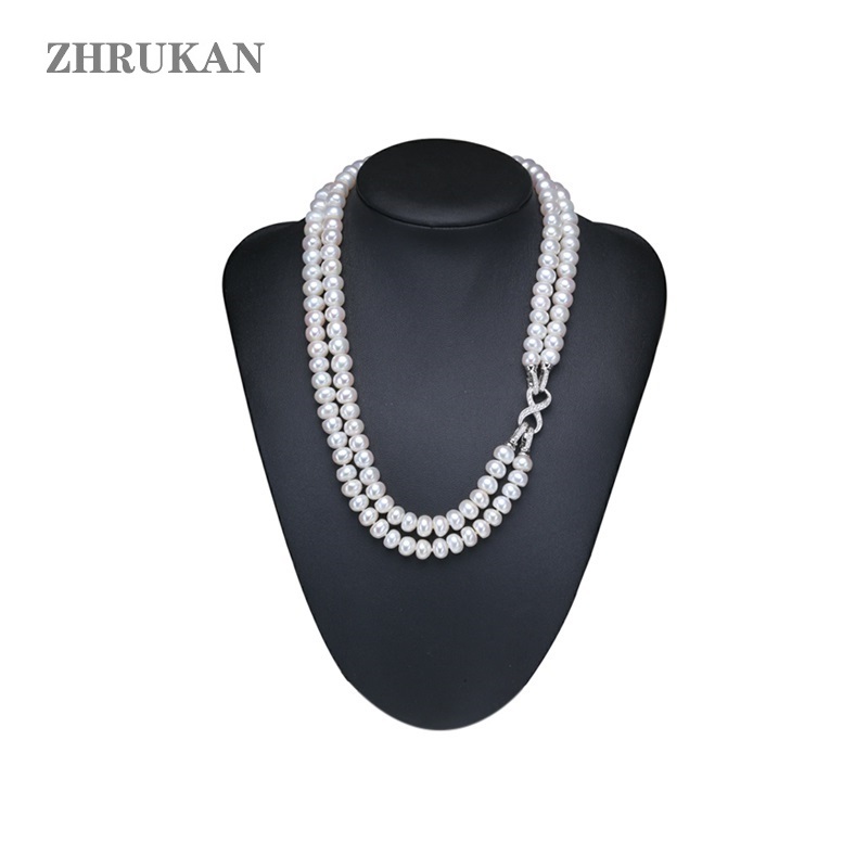 Pearl Trim Chain - 2020 Real Natural Freshwater Pearl Necklace