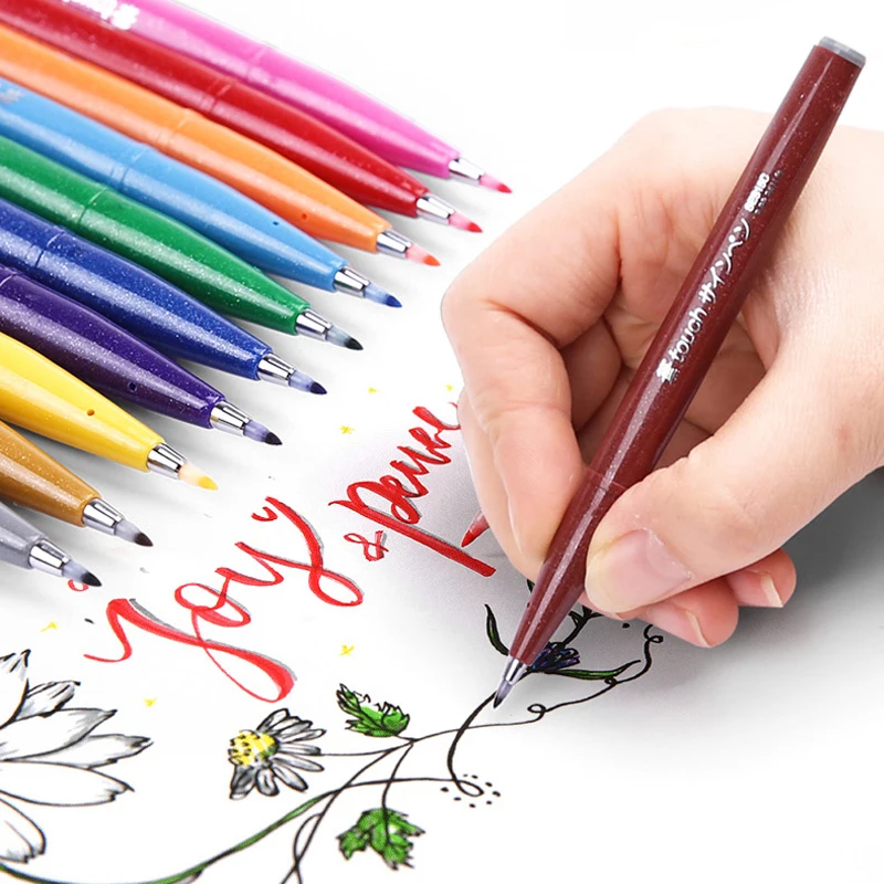 12colors Japan Pentel Touch Br - Pentel Pen Sign Pen ulasan dan harga