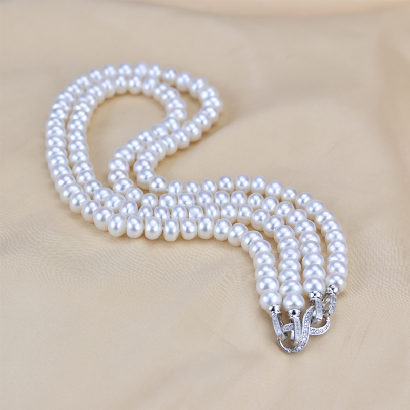 2020 Real Natural Freshwater P - Pearl Trim Chain ulasan dan harga