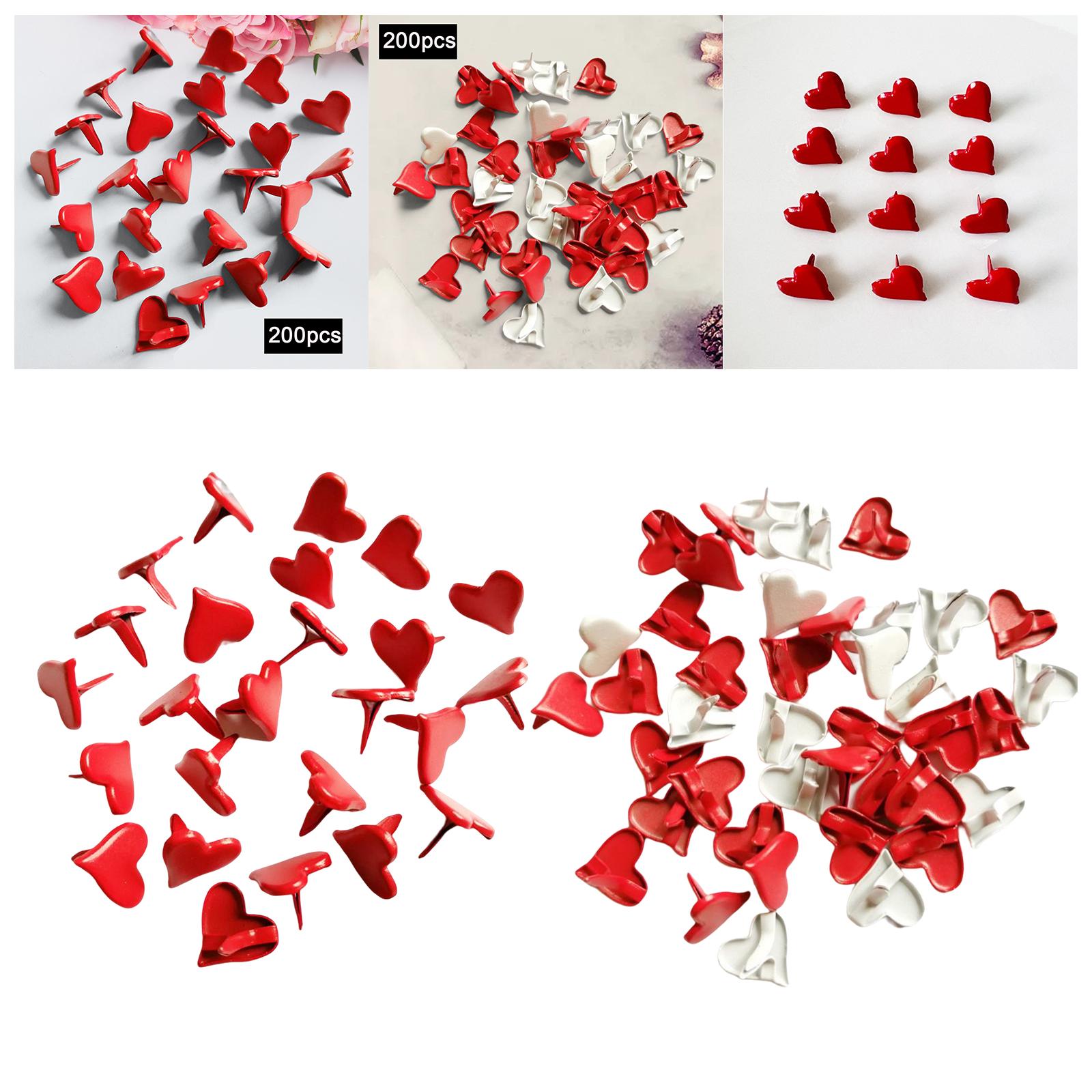 200Pcs Metal Paper Fasteners E - Embellishments For Scrapbooking ulasan dan harga