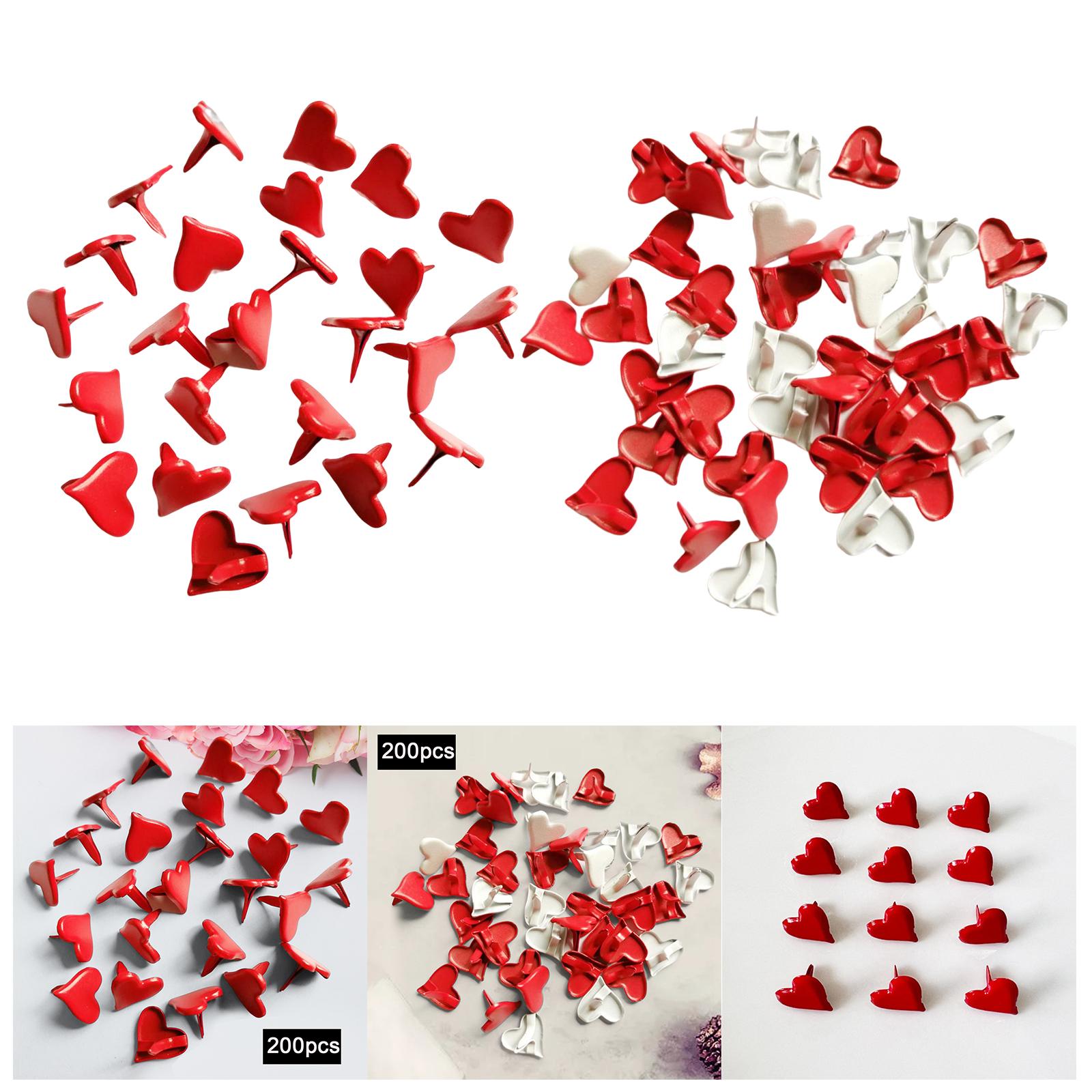 200Pcs Metal Paper Fasteners E - Embellishments For Scrapbooking ulasan dan harga