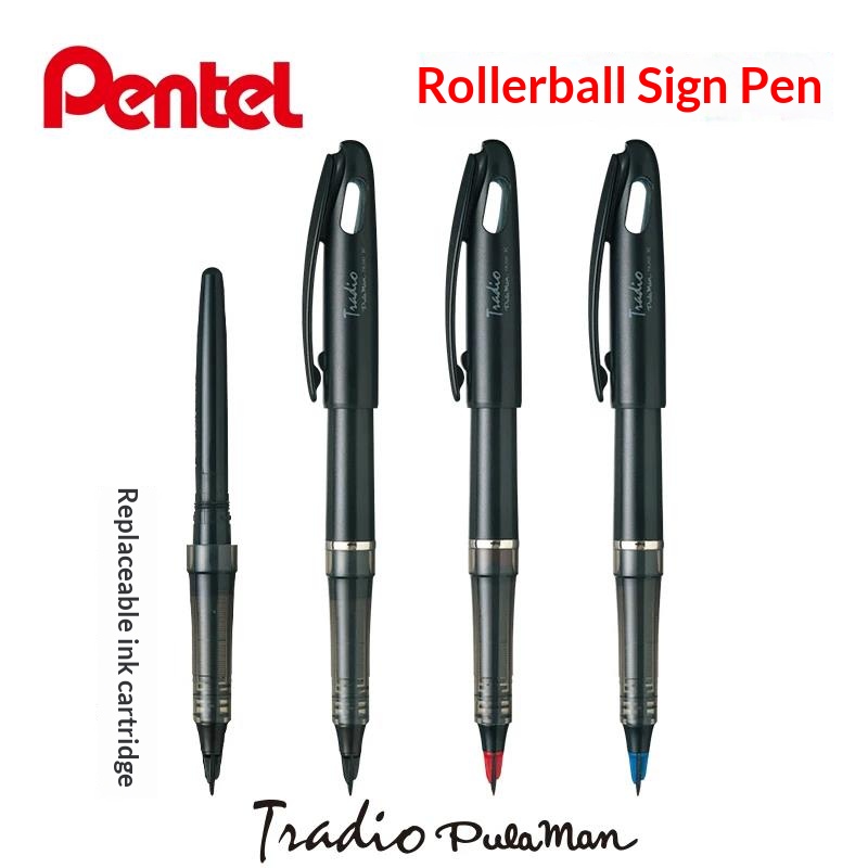 Pentel Tradio TRJ50 Executive  - Pentel Pen Sign Pen ulasan dan harga