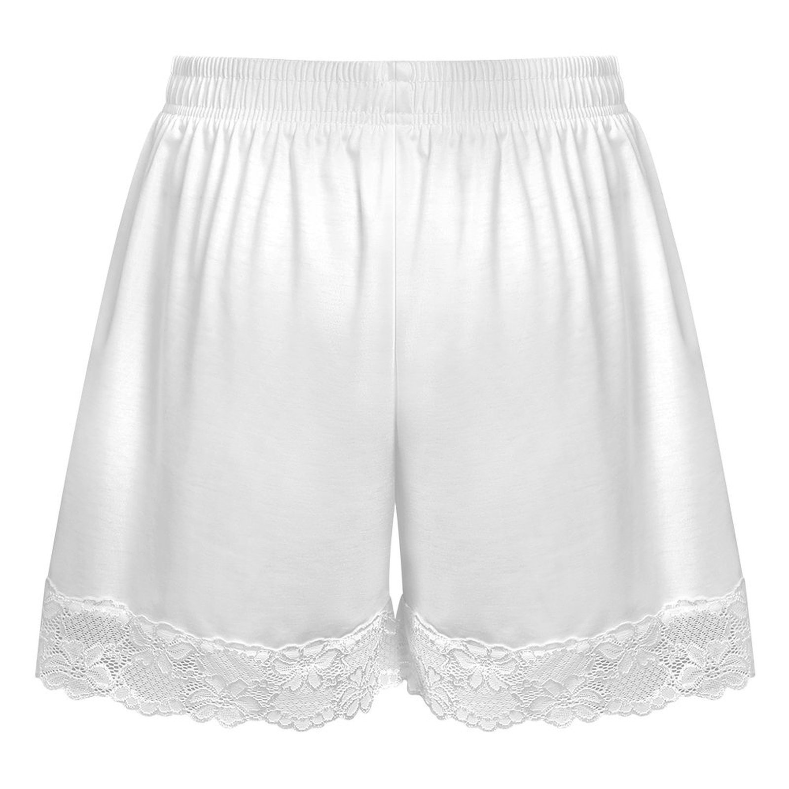 Women's lace trimmed sleep pan - Elastic Lace Trim ulasan dan harga