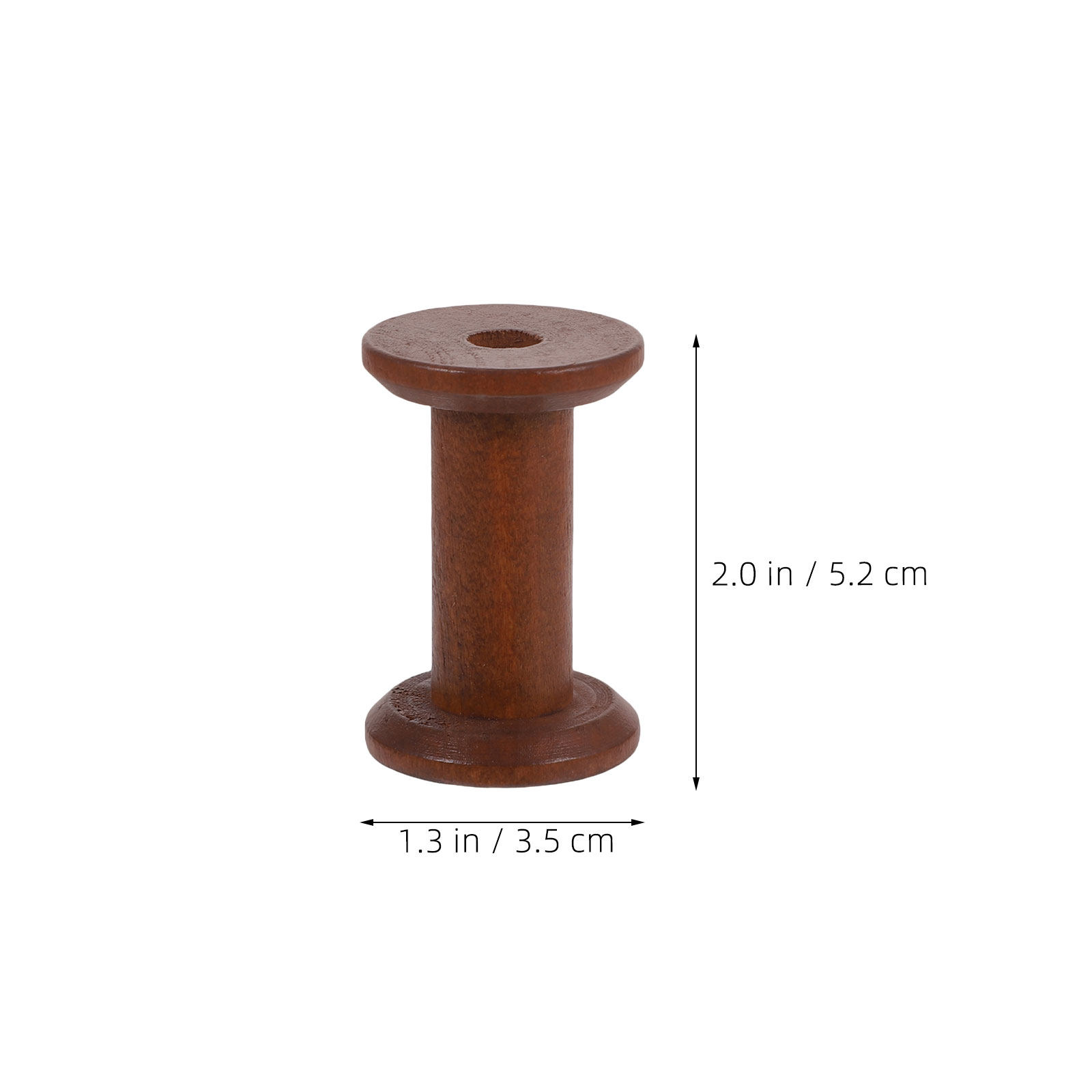 5Pcs Wooden Spools for Thread  - Embroidery Craft ulasan dan harga